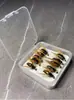 Anzuelos Grandes para Pesca con Mosca, 10 Anzuelos Pequeños para Pesca con Mosca, Anzuelos para Señuelos para Capturar Pez Mandarín, Tilapia, Lubina, Carpa, Especial para Señuelos de Cebo Blando