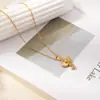 Amazon Venta Caliente Transfronteriza Nueva Moda Versátil Collar Estilo Océano Estilo Ins Personalidad Simple Versátil Cadena para Clavícula