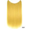 Peruca de comércio exterior europeia e americana linha de pesca feminina cortina de cabelo longo cabelo liso natural sem costura fabricantes de adesivo de cabelo manchar peruca de fibra química