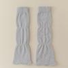 Calcetines de terciopelo de visón de color liso, calcetines apilados para mujer, otoño e invierno, protectores de piernas por encima de la rodilla, calcetines de pantorrilla de tubo largo, venta al por mayor Zhuji
