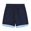 Pantalones Cortos de Uniforme Escolar Azul Oscuro para Niños Pantalones de Escuela Secundaria para Niños Azul Marino Cinco Grises Pantalones Deportivos Verano Delgados