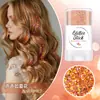 Palito de Brillo para el Cabello Transfronterizo Gel Crema de Estilismo con Lentejuelas Brillo Larga Duración Peinado Brillo Accesorios para el Cabello de Mujeres y Hombres