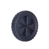 Fabricantes suministran directamente rueda de camping de 8 pulgadas rodamiento de goma rueda de equilibrio de neumáticos neumático sólido a prueba de pinchazos herramienta para coche rueda silenciosa