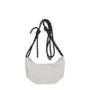 Bolsa Pequena Tendência Feminina 2026 Nova Casual Estilo Coreano Fashionable Bolsa Croissant Bolsa Transversal Simples Ombro Único Bolsa Bolinho