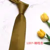 Corbata de color sólido en stock nueva corbata casual de negocios para hombre accesorios de traje 8 cm corbata hecha a mano fabricante de corbatas de color sólido