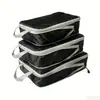 Bolsa de Almacenamiento Compresible de Alta Rotación en Stock Juego de Tres Piezas Impermeable Portátil Plegable para Viaje Organizador de Almacenamiento Portátil