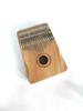 Piano de Pulgar de Madera Maciza Plato para Principiantes Instrumento Musical Kalimba Adornos de Puesto Artesanías Piano de Dedo de Madera Instrumento Musical