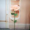 Grande simulação de rosa em forma de PE flor decoração de casamento janela layout shopping beleza Chen simulação flor 2cm flor pólo