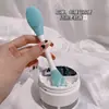 Fábrica de Origem Grande Quantidade Preferencial Material Prt Pincel para Máscara Facial Cabeça Macia Pincel para Máscara de Argila de Limpeza Facial Tipo Espátula