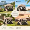 Tienda Harper Exterior Personalizada de Fábrica Sin Montaje Apertura Rápida Tienda de Campaña Camping Familiar Tienda de Ocio