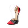 Salto Agulha de Metal 16cm Cor Combinando Tamanho Grande Salto Alto Transfronteiriço Europeu e Americano Oco Comércio Exterior Celebridade da Internet Sapatos Femininos Huizhou