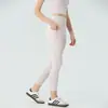 Fábrica de Ropa Dongguan OEM Hechos a Medida Pantalones de Yoga con Sensación de Segunda Piel para Mujer, Pantalones Deportivos para Correr, Pantalones de Fitness de Secado Rápido de Nueve Puntos
