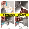 Cepillo para limpiar orificios de raíz de loto, herramienta de limpieza para orificios de raíz de loto, cepillo para tubo de succión de biberones, cepillo de limpieza con boquilla montada