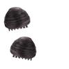 Bolsa de Cabelo com Bolas, Faixa de Cabelo, Tiara de Botão de Flor com Bolas Duplas de Orelhas de Gato, Coque de Cabelo para Pentear, Coque de Cabelo Simulado