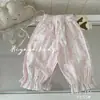 Calças Antimosquito Infantis Ningli Verão Novo Estiloso Calças Lanterna Infantis Roupas Infantis de Verão Calças Casuais Finas para Bebê