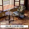 Sillón de sofá de tela, madera maciza, individual, doble, de tres plazas, para sala de estar, casa de huéspedes, habitación de hotel, apartamento, casa de alquiler, estilo vintage