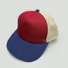 Gorras de Béisbol de Malla Sencillas con Combinación de Colores para Primavera y Verano para Hombres y Mujeres Sombrilla Deportiva Exterior de Malla Personalizada Gorras de Camionero Venta al por Mayor