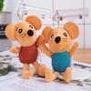 Máquina de muñecas de fábrica de cuatro pulgadas 12 cm agarra muñeca pequeña llavero colgante de bolsa accesorios de peluche al por mayor