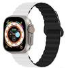 Aplicável em Fronteiras Apple Appleiwatchs109 Silicone Bicolor S11 Pulseira de Relógio com Fivela de Fecho Magnético