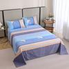 Sábana de una pieza engrosada de sarga, sábanas lijadas, dormitorio de estudiante, cama individual, funda nórdica doble sencilla de estilo nórdico para las cuatro estaciones