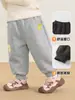 Pantalones de Felpa Kaka Panda para Niños Pantalones de Chándal de Invierno para Niños Ropa de Invierno para Bebés Pantalones Largos Cálidos de Otoño/Invierno para Niñas