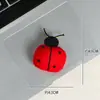 Acessórios de Broche de Joaninha Fofa, Pingente Pequeno de Besouro, Presilha de Cabelo, Acessório de Cabelo, Acessório de Presilha Fofa de Animal de Estimação para Franja de Primavera e Verão