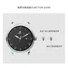 Reloj Chaxigo para Hombre Casual de Negocios Cuarzo Correa de Cuero Simple Esfera con Números Romanos Clásicos Moda Versátil
