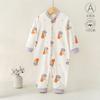 Mameluco Tipo a para Bebé Recién Nacido de Otoño e Invierno para Niños y Niñas, Ropa para el Hogar de Algodón Puro con Aire Acondicionado, Ropa para Gatear para Bebé con Mangas Largas