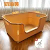Gato Universal Grande Aberto Semi-fechado Vaso Sanitário À Prova de Destaques Bacia Externa Enorme Fantoche Maine Extra Grande TYmy
