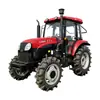 Tractor Multifuncional de Cuatro Ruedas Oriental Rojo Lx804 para Uso en Tierra Seca y Húmeda, Máquina para Desyerbar y Rotocultivar