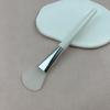 Brocha para mascarilla brocha de silicona para mascarilla brocha para mascarilla de barro aplicador de película brocha de maquillaje brocha para mascarilla en Stock Varilla Blanca varilla para polvo brocha suave