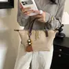 Bolsa Retro Esmerilada de Gran Capacidad 2026 Nueva Casual Sensación Relajada para Mujer de Hombro Único Cruzada de Cuerpo Mano Bolsa Almohada