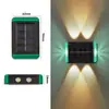 Luminária de Parede Luminosa com Luz, Luminária de Parede Decorativa para Jardim Externo, Pátio, Casa, Luminária de Parede para Atmosfera Externa, Iluminação Solar