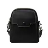 Bolsa para Teléfono Móvil de Cuero Suave Nueva de Verano 2024 Moda para Mujer Color Sólido Textura Bolso Pequeño de Hombro Cruzado Bolso de Hombro Estilo Occidental