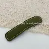 Pinza de BB de Color Aguacate con Puntada Sencilla, Pinza Geométrica Fresca de Verano para Mechones Laterales, Pasador para la Parte Posterior de la Cabeza