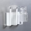 Estante de Almacenamiento de Tablero Magnético Absorbente Estilo Japonés Accesorios de Tablero Esmaltado Perchero de Pared para Condimentos y Cuchillos Almacenamiento Exterior para Refrigerador