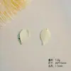 Nuevo Colgante de Hoja de Monstera Verde Fresco de Aleación DIY Pulsera Llavero Decoración Accesorio Materiales