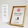 Tarjeta de autorización de madera maciza de fibra de carbono hecha medalla de madera de alta calidad placa de honor de distribuidor recuerdo para colgar en la pared