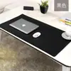 Alfombrilla de Escritorio de Cuero Personalizada OEM, Resistente al Aceite e Impermeable, Alfombrilla de Ratón Extra Grande, Doble Cara, Resistente a Manchas, Alfombrilla para Escritorio de Laptop