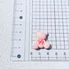 Oso con Pajarita Brillante Accesorios de Resina DIY Funda de Teléfono Hebilla de Zapato Materiales Pasador Goma para el Pelo Caja de Almacenamiento Pegatinas
