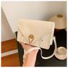 Bolso de Hombro de Mano de Moda Estilo Occidental de Tendencia Bolso Casual para Mujer 2023 Nuevo Estilo Coreano Casual Simple Bandolera Bolso Cuadrado Pequeño