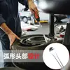 Palanca para Neumáticos Palanca Plana Herramienta de Reparación de Neumáticos de Coche Herramienta de Reparación de Motocicletas Mantenimiento de Automóviles Acero Multifuncional