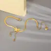 Tobillera de Acero de Titanio con Forma de Calabaza y Corazón de Lujo Ligero a la Moda para Mujer, Estilo Vacaciones en la Playa de Verano, Sensación de Alta Gama, Cadena de Tobillo que No se Desvanece