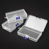 Caja de Almacenamiento de Escritorio Transparente Suministros de Oficina Juguetes Joyería Equipo de Pesca Productos Pequeños Caja de Embalaje de Plástico