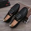 Zapatos Blancos para Hombre Otoño Transpirables Zapatos Perezosos 2022 Nuevo Estilo para Conducir Zapatos de Hombre Mocasines Zapatos Casuales de Cuero para Hombre