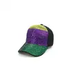 Carnaval Transfronterizo de Amazon Elemento Strass Gorra de Béisbol Bling Bling Moda Casual Gorra de Pico Europea y Americana