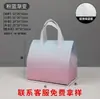 Bolsa térmica isolada de tecido não tecido com textura fosca para levar, bolsa de mão com folha de alumínio espessada, suporta personalização de logotipo