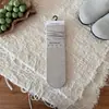 Calcetines de borde enrollado suaves y pegajosos auto-mantenidos sin hueso para mujer estilo básico de otoño color sólido extremadamente resistentes al desgaste calcetines de algodón calcetines de media pantorrilla para mujer versátiles