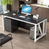 Mesa Moderna Minimalista para Gerente de Escritório, Mesa para Computador, Mesa de Escritório Individual, Mesa para Computador de Funcionário