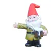 Figura de Gnomo Temática de Cerveza Nueva Transfronteriza, Escultura de Elfo Jardinero Enano, Decoración Artesanal de Resina, Muñeca Creativa